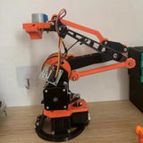 High Precision 4 Dof Stepper Robot Arm Stepping Motor Claw 3D Printing Arm Manipulator For Arduino Robot Gcode Programmable Kit