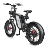 GUNAI MX25 Electric Bike 1000W 48V 25AH Electric Bicycle 4.0*20 Inch Fat Tire Off-Road Ebike Adults Cycling Mountain Bike