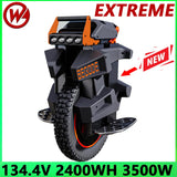 NEW Begode EXTREME 50E 50S Electric Unicycle Gotway 134.4V 2400WH Begode EXTREME 18 Inch Electric Unicycle EUC C40 Suspension