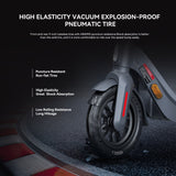 Outdoor Leisure and Sport Travel Made Easy with LEQISMART D12 Electric Scooter - 350W Motor, 40km Range, and 3-5 Day Delivery for Adults