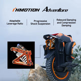 INMOTION Adventure V14 Electric Unicycle 134V 2400Wh Battery  4000W High-Torque Motor C40 INMOTION V14 Suspension