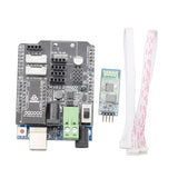 5KG Load Metal Tank Chassis with 8V DC Encoder Motor Intelligent Car Tracked Vehicle ROS Chassis Robot Chassis Metal Motor