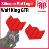 Original KAABO Wolf King GTR Silicone Mat Logo For Wolf King GTR Battery Mat Logo Wolf King GTR Carpet Pad Red Logo Scooter Part