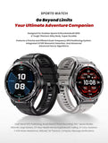 Gaines X2B Smart Watch GPS Positioning Men Outdoor Sport Bluetooth Calling AI Voice Health Monitoring Fitness Tracker Smartwatch