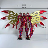 BMB Transformation TAIBA RD-01 RD01 OVERSIZED TRANSMETAL 2 MG Red Dragon Beast Wars Action Figure Robot 36CM