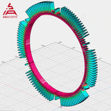 QS 205 50H V3 Motor Heat Sinks