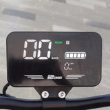 JB JingBo 72V 50A FOC Sine Wave Scooter Controller for 6000w - 8000W 10000W 12000w e scooter QS-S4 Display PCB Accelerator