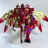 BMB Transformation TAIBA RD-01 RD01 OVERSIZED TRANSMETAL 2 MG Red Dragon Beast Wars Action Figure Robot 36CM