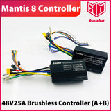 Kaabo Mantis8 Brushless Controller 48V 25A Front Rear Mainboard Mantis 8inch Electric Scooter 1600W Skateboard Parts Accessories
