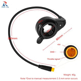 Free Shipping  E-bike Thumb Throttle Ebike Accelerator Accessories Electric Scooter Electric Bicycle Part FT-21X Finger Thumb