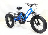 20 Inch*4.0 Tricycle/Fat Wheel Disc Brake Tricycle/Shopping Three-Wheeled Bicycle  7 Speeds