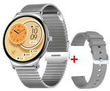 Gaines V89 Women Smart Watch 1.43inch Amoled Large Screen Bluetooth Calling Health Monitoring DA09 Fashion Ladies Smartwatch