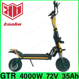 2023 Upgrade Kaabo Wolf King GTR 72V 35Ah Battery Dual Motor 2000W*2 Portable Removable Battery 12inch Tire
