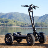 Original Teverun TETRA 4 Motor 1500W*4 60V 60Ah Peak 12000W 4inch TFT Display Max Speed 55km/h 13inch Tire Electric Scooter