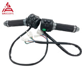QSMOTOR/SIA 17x4.25 inch 273 8000W V3 72V 120kph High Speed E-Motorcycle Spoke Hub Motor with ND72700 Controller Conversion Kit