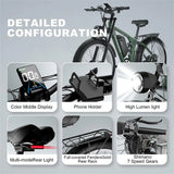 Zeegr S152v  E-Bike Dual 2000W Fat tire Ebike 8 Speed Snow Beach Bike 26*4.0 Fat Tire Taurus Electric Bicycles Full Suspension