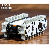 Mini APP Control Robot Car Pipeline Detection with Camera WiFi Fpv Image Transmission Mobile Phone Control Video Car Esp32