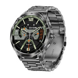 Gaines DA03 Smart Watch Men 1.85 Inch HD Bluetooth Call AI Voice Heart Monitor Sports Fitness Tracker 710mAh Outdoor Smartwatch