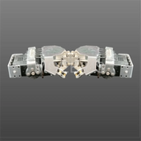 Assembled Metal Biomimetic Mechanical Palm With Servo, Five Finger Robot, Robotic Arm, Gripper, Maker Education Diy