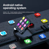 XUESEVEN KOM88 4G SIM Card Smart Watch Android 11.0 OS WIFI 2.64 inch Big Screen 500W Dual Camera GPS 1200mAh Battery Smartwatch