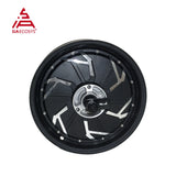 Sales Clearance!QS Motor 12*3.5inch 5000W V4 48V 100kph 72V 150kph Hub Motor for Electric Motorcycle