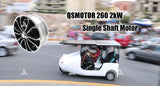 Sales Clearance!QS Motor 260 2000W V1 Single Shaft Hub Motor in 650RPM at 48V for Electric Tricycle and Car