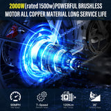 Adult Electric Bike 2000W Motorcycle electric bicycle 93km/h Speed ebike 20*5.0 inch Fat Tire 60V 27.5AH Mountain dirt bike