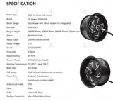 QS Motor 14*6.0inch 2000W/3000W/5000W 260 30-45H V4 High Power Hot Sale BLDC Motor In-wheel Hub Motor
