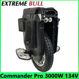 In Stock Begode EXTREME BULL Commander Pro Electric Unicycle 3000W 134V 3600Wh EUC Wheel Monowheel GW CNC Pedals