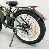Zeegr S1 52v 2000w ebike full suspension power bicycle 6 inch fat tire hidden dual battery snow beach electric mountain e bike