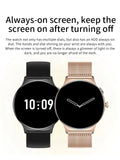 Gaines V89 Women Smart Watch 1.43inch Amoled Large Screen Bluetooth Calling Health Monitoring DA09 Fashion Ladies Smartwatch