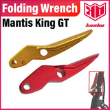 KAABO Mantis King GT Folding Wrench Kit MKGT Folding Protection Pin Red And Gold Quick Folding Pair Screw Mantis Folding Hook