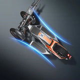 12-inch three-wheel 350w electric scooter shock absorption folding 48v lithium battery three-wheel 25km/h  electric bicycle