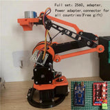 High Precision 4 Dof Stepper Robot Arm Stepping Motor Claw 3D Printing Arm Manipulator For Arduino Robot Gcode Programmable Kit