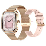 Gaines Ladies Luxury Smart Watch MK88 Diamond Women 1.75inch Bluetooth Call AI Voice Health Monitor Fitness Tracker Smartwatch