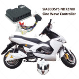 SIAECOSYS/FARDRIVER New ND72700 E-Motorcycle Controller 700A 390A Programmable Controller With USB Cable For QSMOTOR