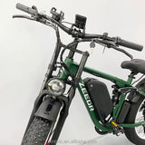 Zeegr S1 52v 2000w ebike full suspension power bicycle 6 inch fat tire hidden dual battery snow beach electric mountain e bike