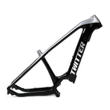 TWITTER frame OEM M400 electric bike frame middle motor carbon fiber ebike frame on sale 27.5/29 ebike frame electric bike frame