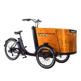 Cargo electric power-assisted bicycle inverted tricycle parent-child car pet pedal three wheel e-bike tricycle bicycle