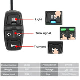 Electric Bike Accessories Motor Bike Accessories with Turn Signal Universal Voltage E-bike Finger Horn Headlight Switch