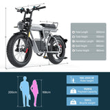 Adult Electric Bike 2000W Motorcycle electric bicycle 93km/h Speed ebike 20*5.0 inch Fat Tire 60V 27.5AH Mountain dirt bike