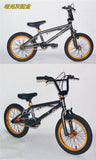 16 Inch BMX Bike Colourful BMX Bikes Children's Show Bikes Street Stunt BMX Bikes