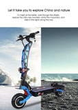 FLJ Upgraded SK3-3 72V 7000W 11inch TOP Electric Scooter with 60MPH speed electric E Scooter