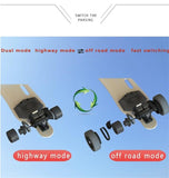 Daibot Four Wheels Electric Scooter SUV Electric Scooters Powerful 2000W 40km/h Electric Scooter Skateboard with Colorful Lights