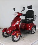 4 wheel electric scooter for disabled or handicapped mobility scooter EEC certify