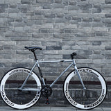 Mountain Road Bike Fixed Gear 26 Inch Single Speed Retro Frame Man and Woman Students Adult Bicycle New