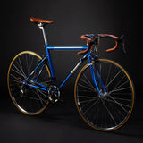 New Retro Road Bicycle Carbon Steel Frame 700CC Wheel SHIMAN0 14 Speed Dual V Brake Bike Outdoor Racing Cycling Bicicleta