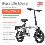 GF Chainless Transmission 3rd-Gen Foldable Super Portability Folding Mini E-bike Electric Bicycle with 7 Shock Absorber 150 - 300km