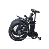 CMSBIKE CMSTD-20PW 36V 500W 10Ah Folding Electric Bicycle 20 Inches 30km/h Top Speed 50km Mileage Range LCD Screen Electric Bike