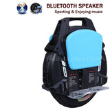 One Wheel Electric Unicycle Scooter Self Balancing Scooters With Bluetooth Speaker 500W 60V Electric Scooter For Adults
